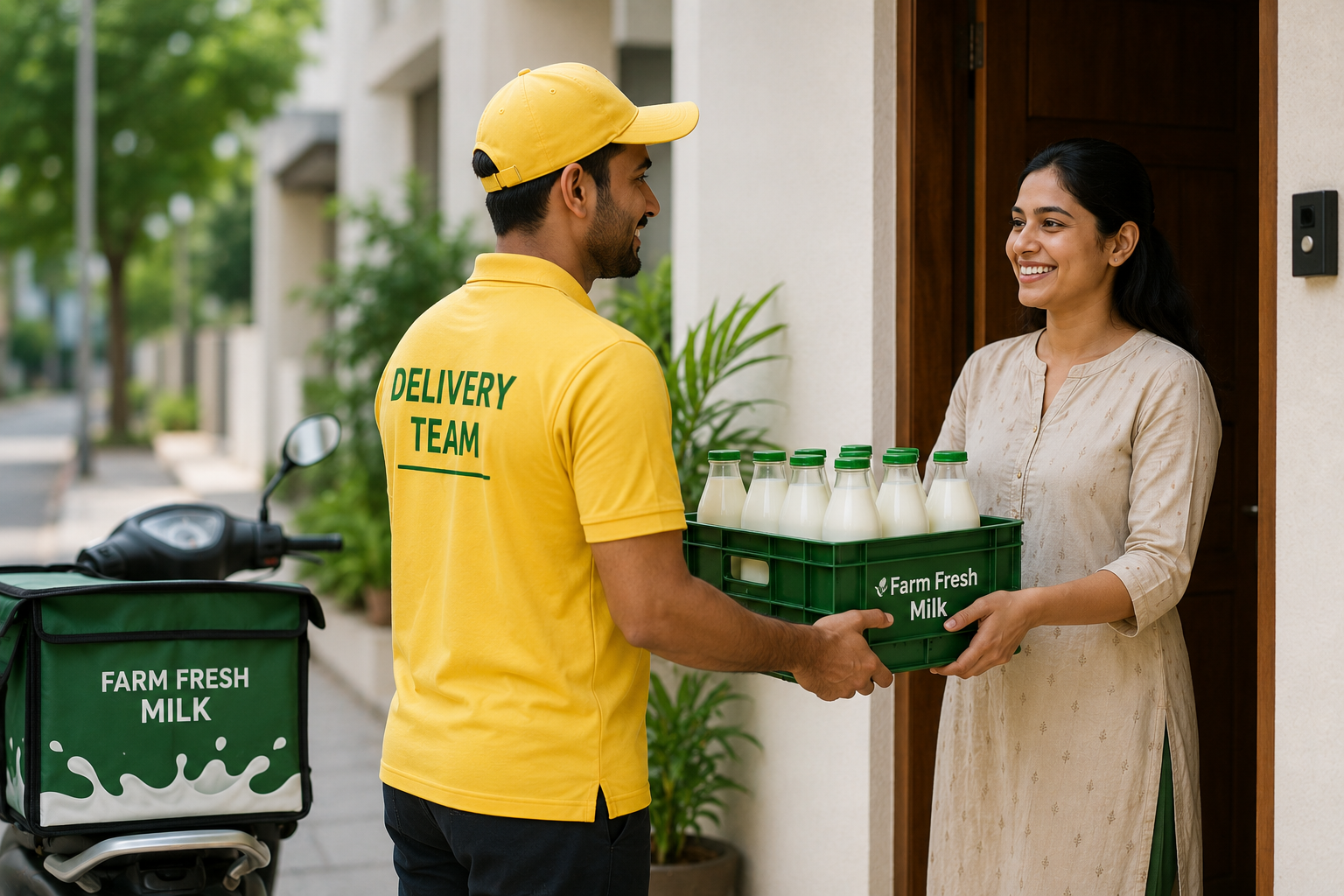 Freshyzo delivery team