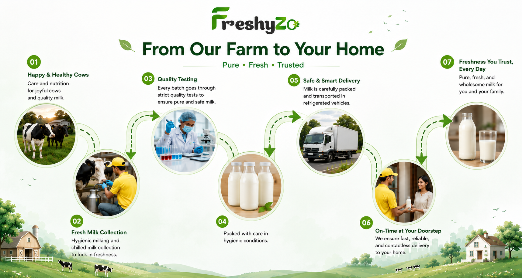 Freshyzo dairy story