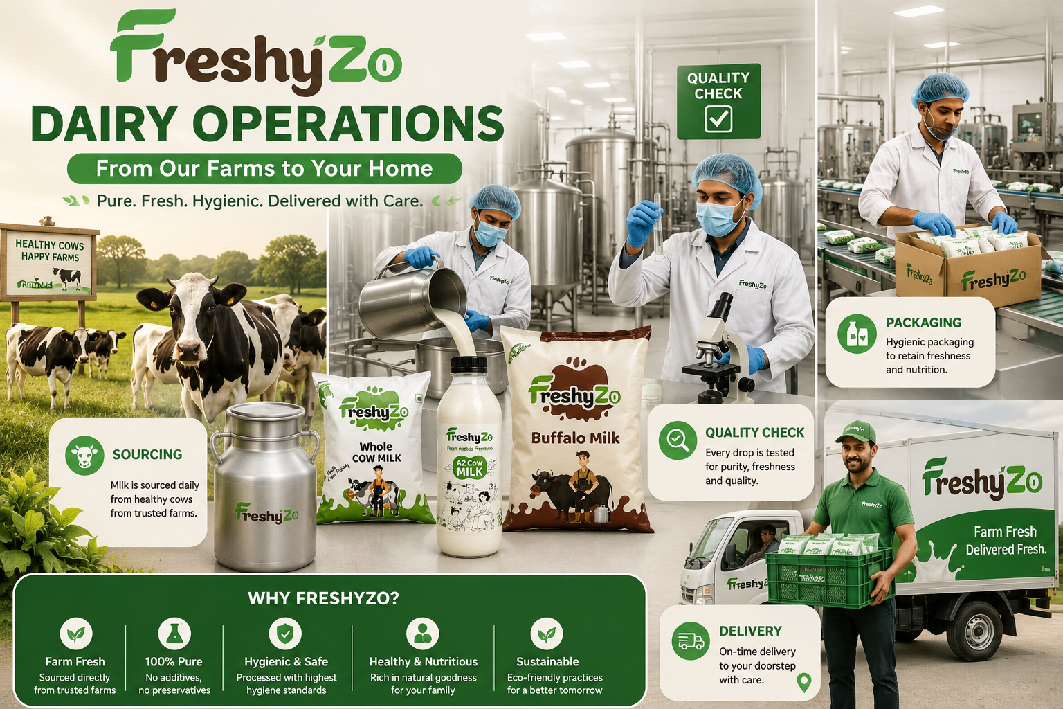 Freshyzo dairy team